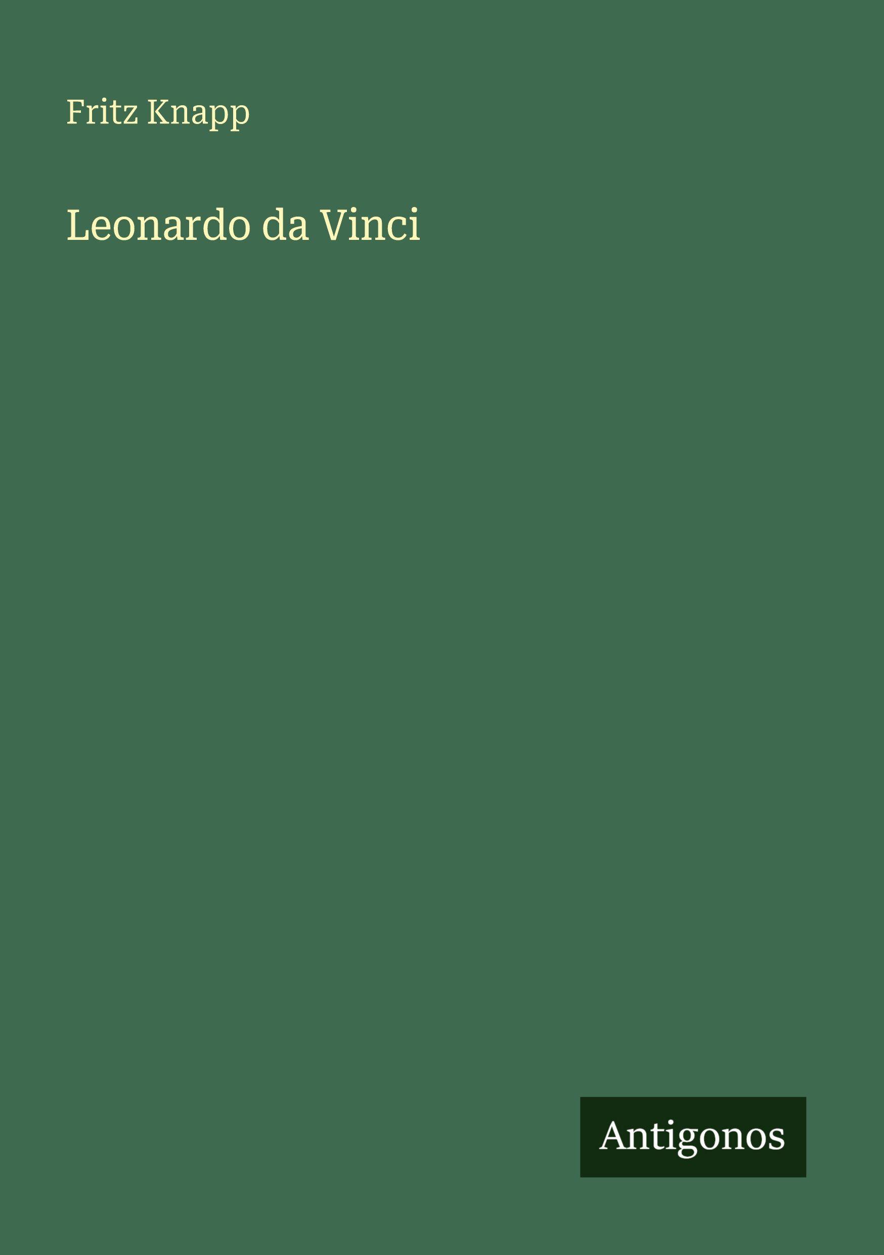 Vorderes Coverbild Leonardo da Vinci