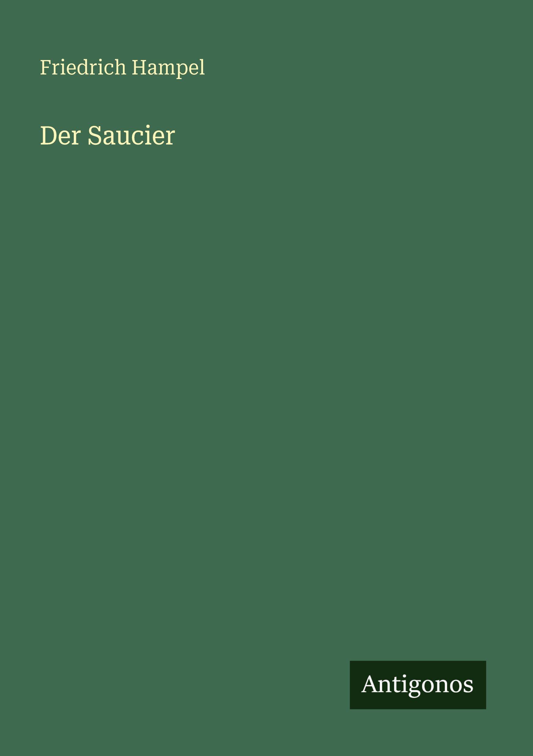 Vorderes Coverbild Der Saucier