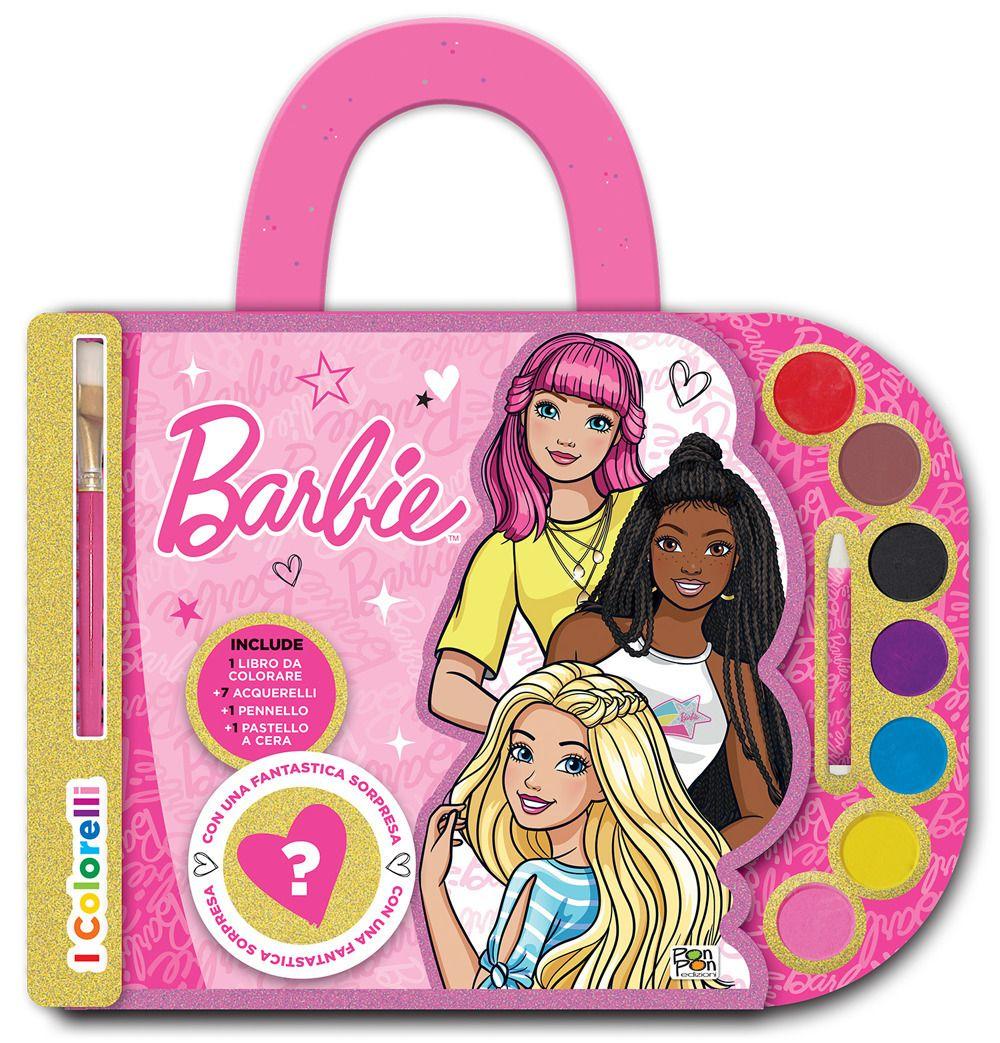 Vorderes Coverbild Barbie. Valigetta con acquerelli. I colorelli