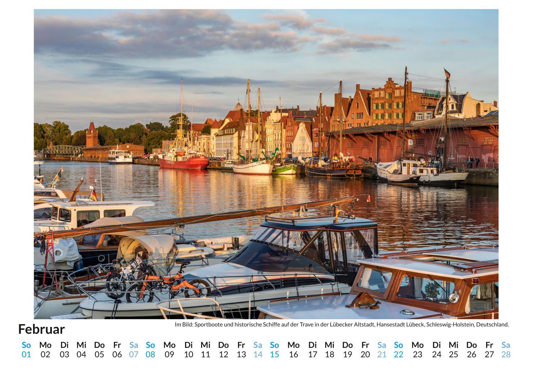 Beispielinhalt (Bild) Von Travemünde bis Rostock