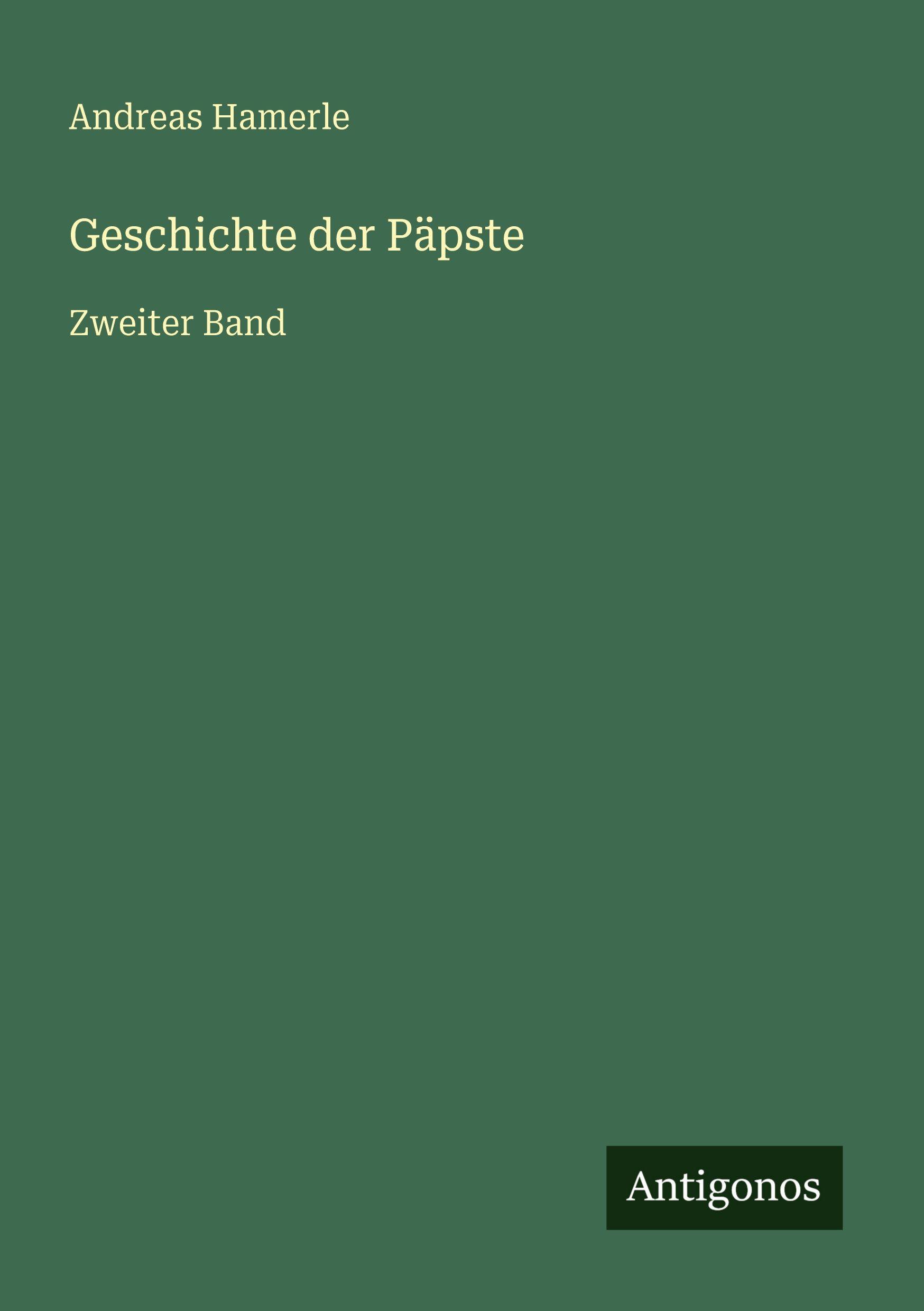 Vorderes Coverbild Geschichte der Päpste
