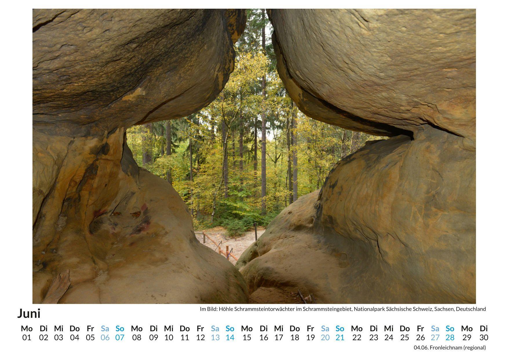 Beispielinhalt (Bild) Sächsische Schweiz