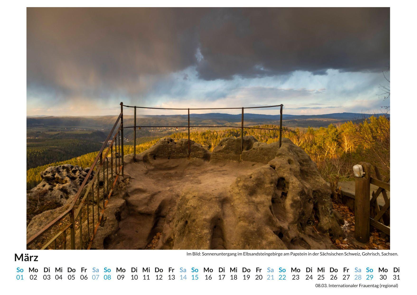 Beispielinhalt (Bild) Sächsische Schweiz