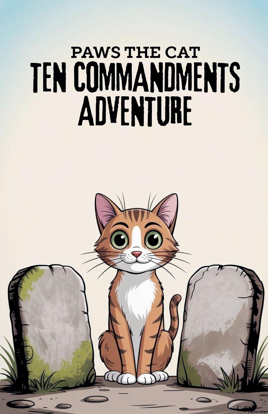 Vorderes Coverbild Paws the Cat Ten Commandments Adventure