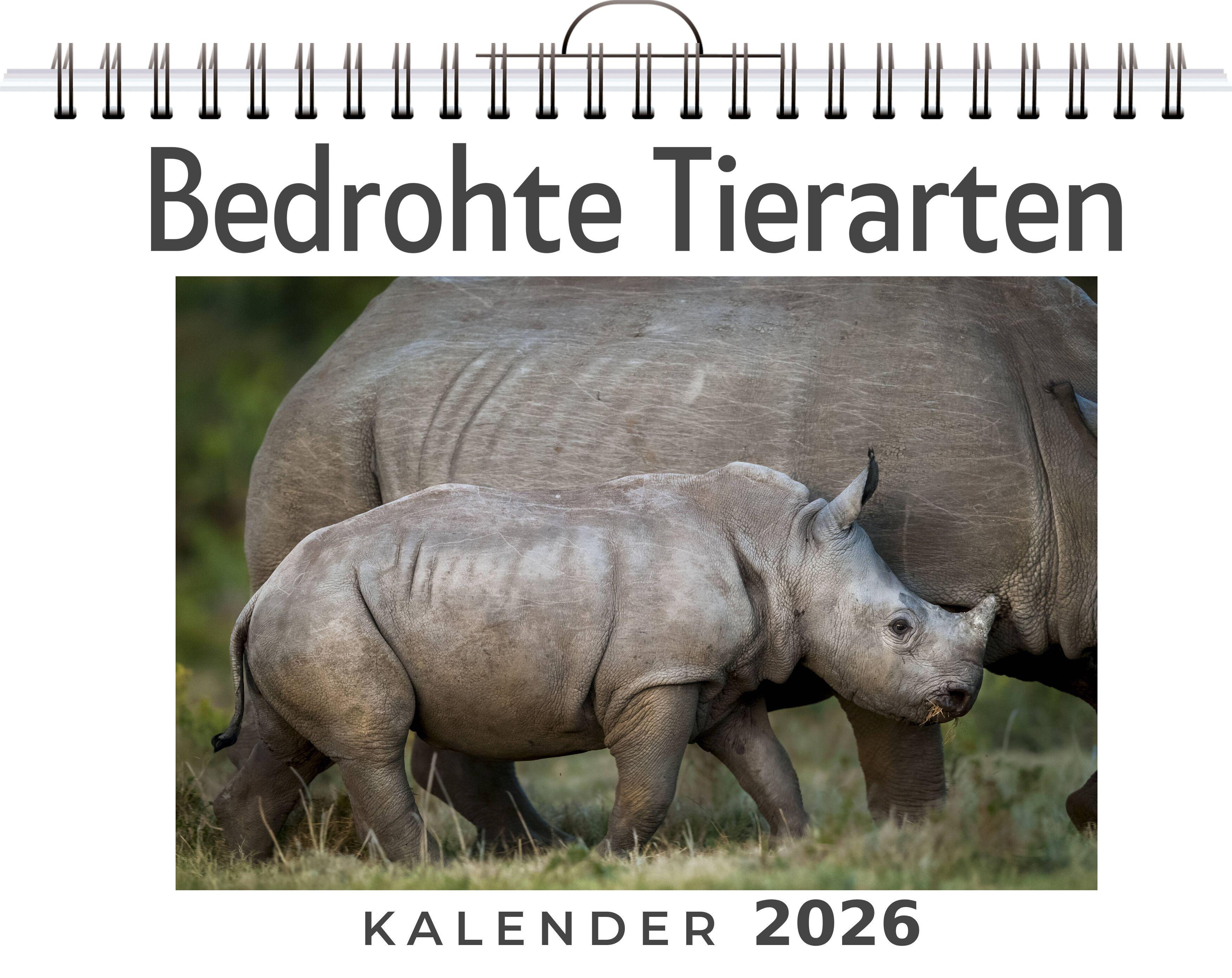 Vorderes Coverbild Bedrohte Tierarten