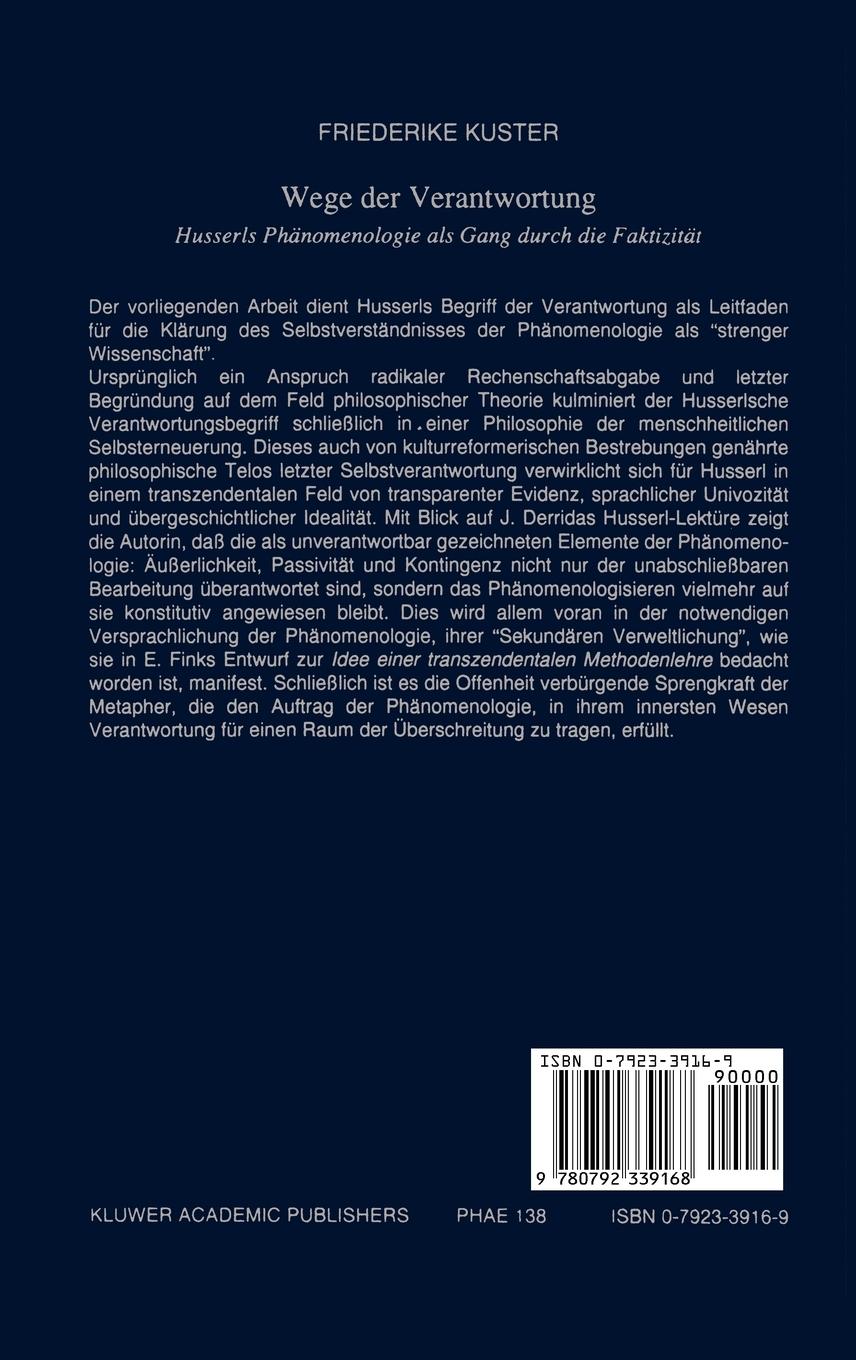 Rückseitencover Wege der Verantwortung