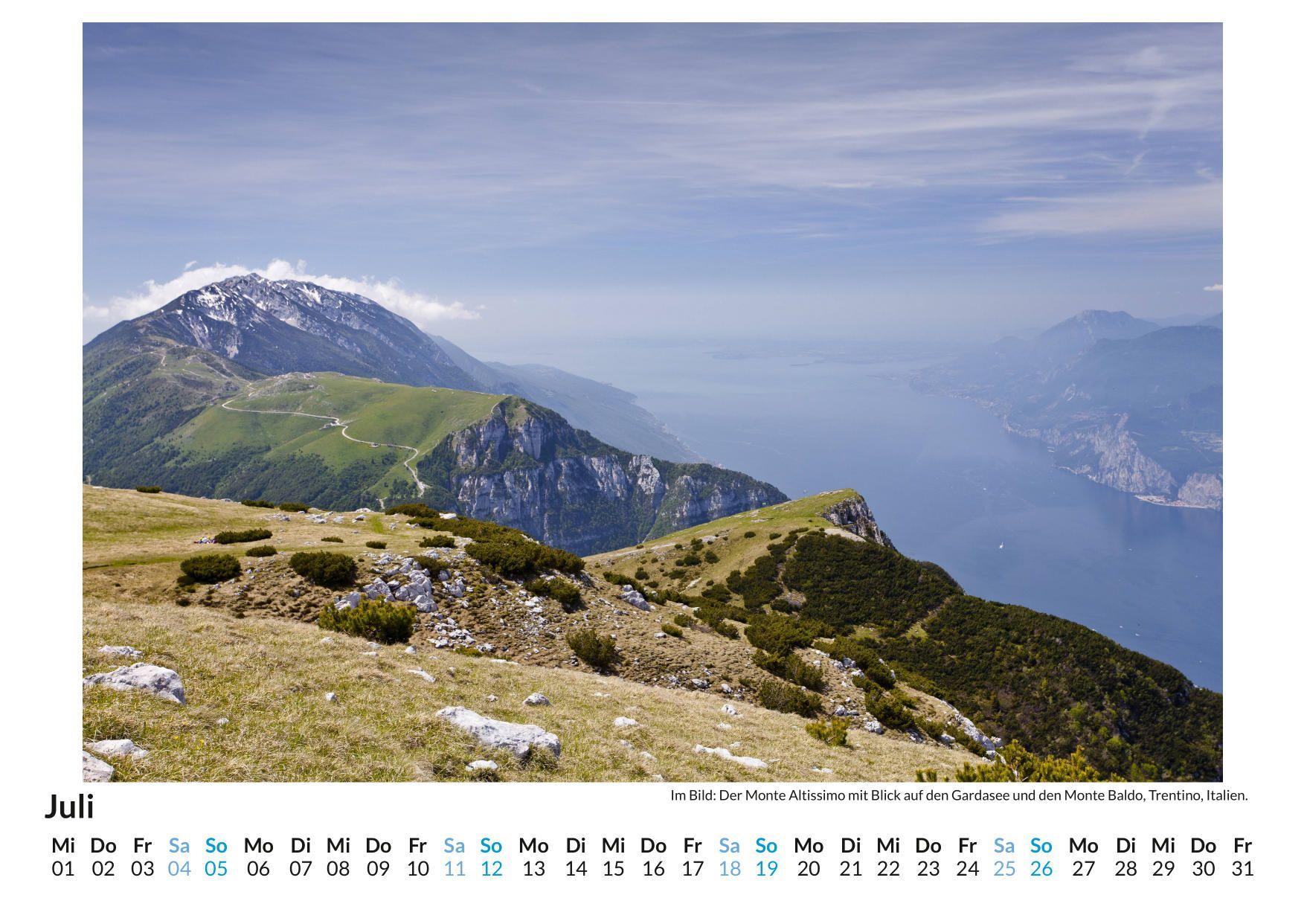 Beispielinhalt (Bild) Oberitalienische Seen