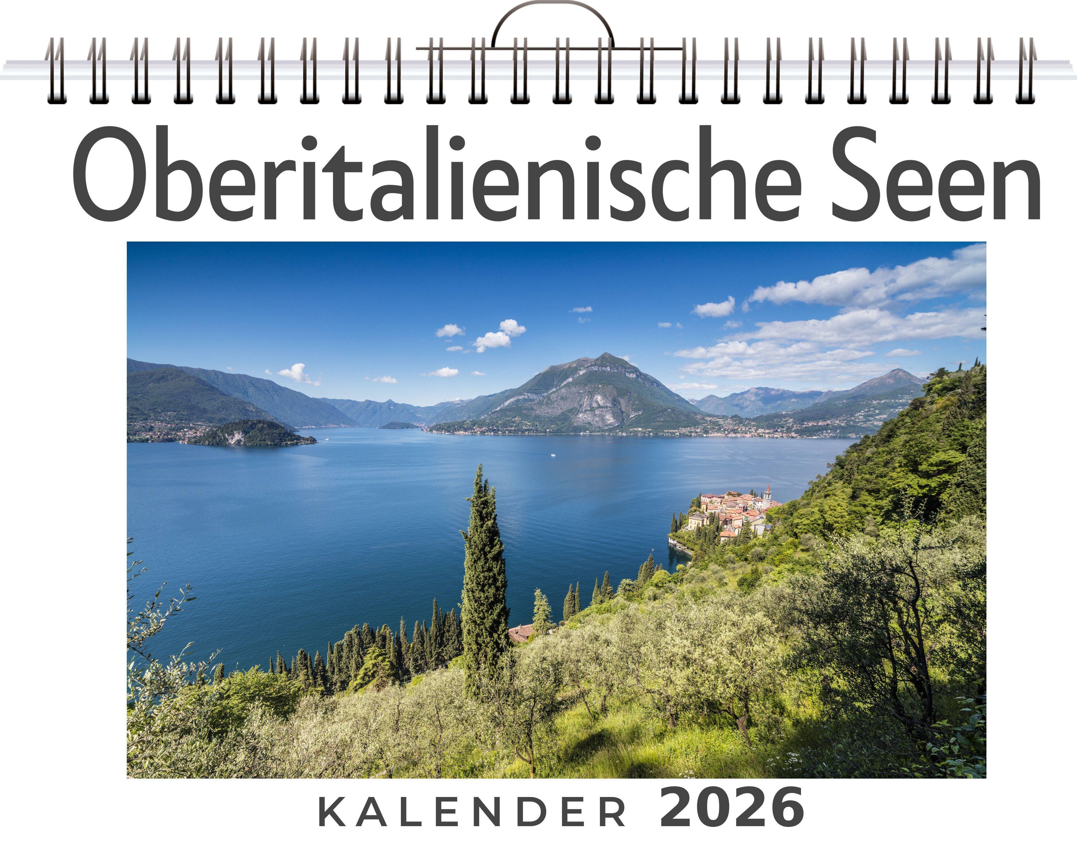 Vorderes Coverbild Oberitalienische Seen