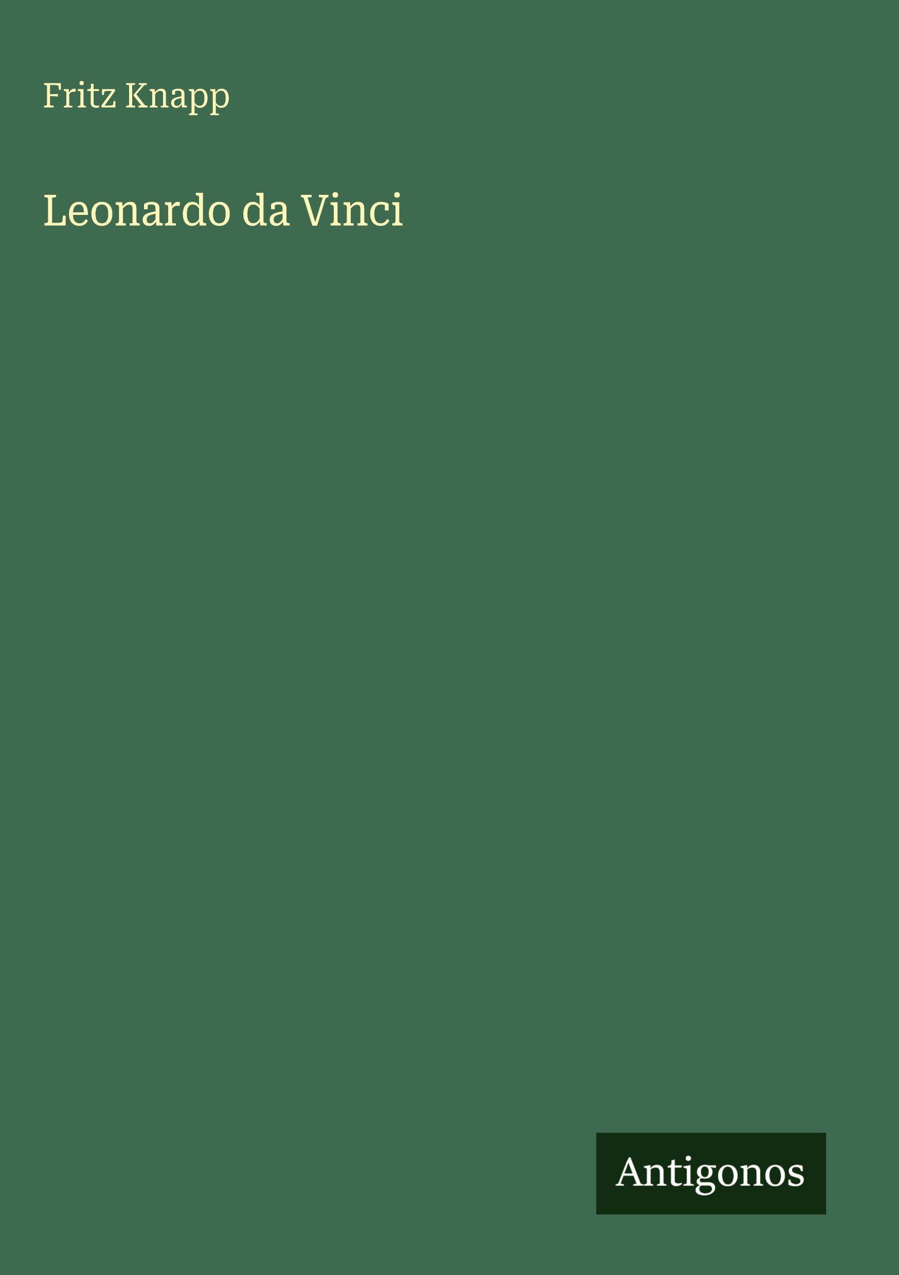 Vorderes Coverbild Leonardo da Vinci
