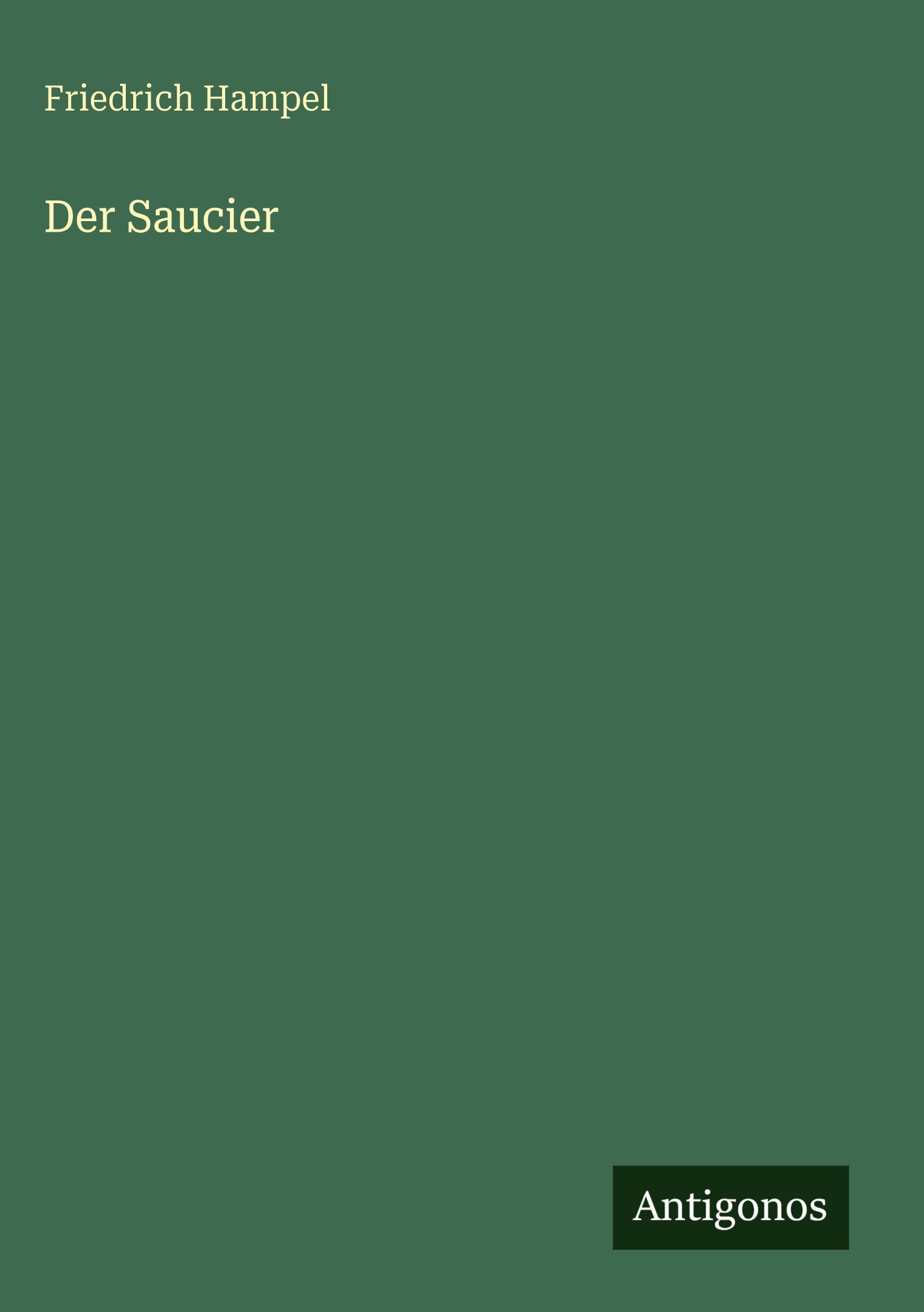 Vorderes Coverbild Der Saucier