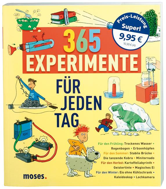 Vorderes Coverbild 365 Experimente für jeden Tag