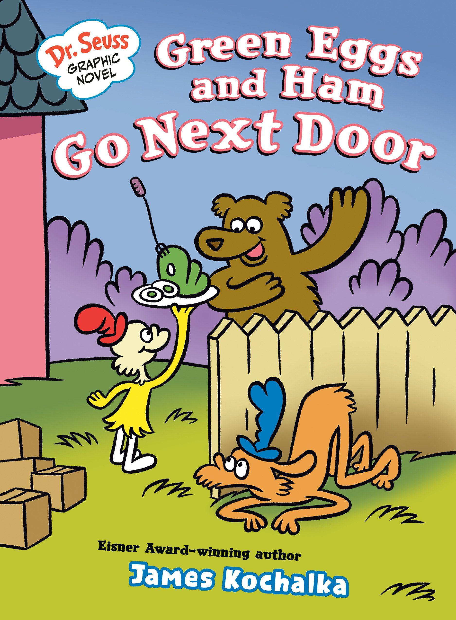 Vorderes Coverbild Dr. Seuss Graphic Novel: Green Eggs and Ham Go Next Door