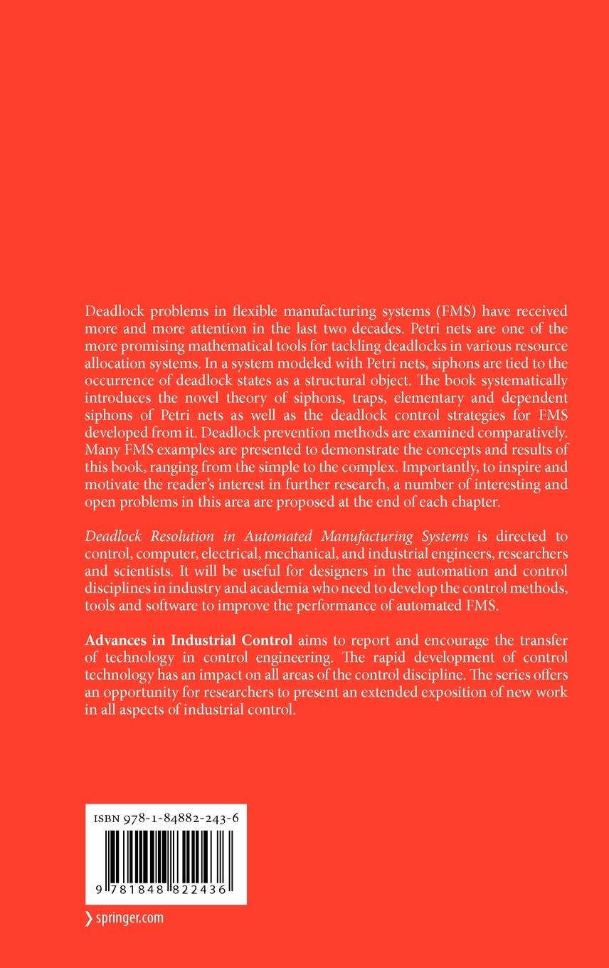 Rückseitencover Deadlock Resolution in Automated Manufacturing Systems