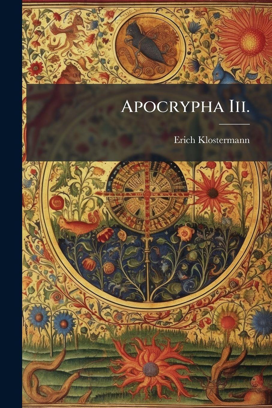 Vorderes Coverbild Apocrypha Iii.