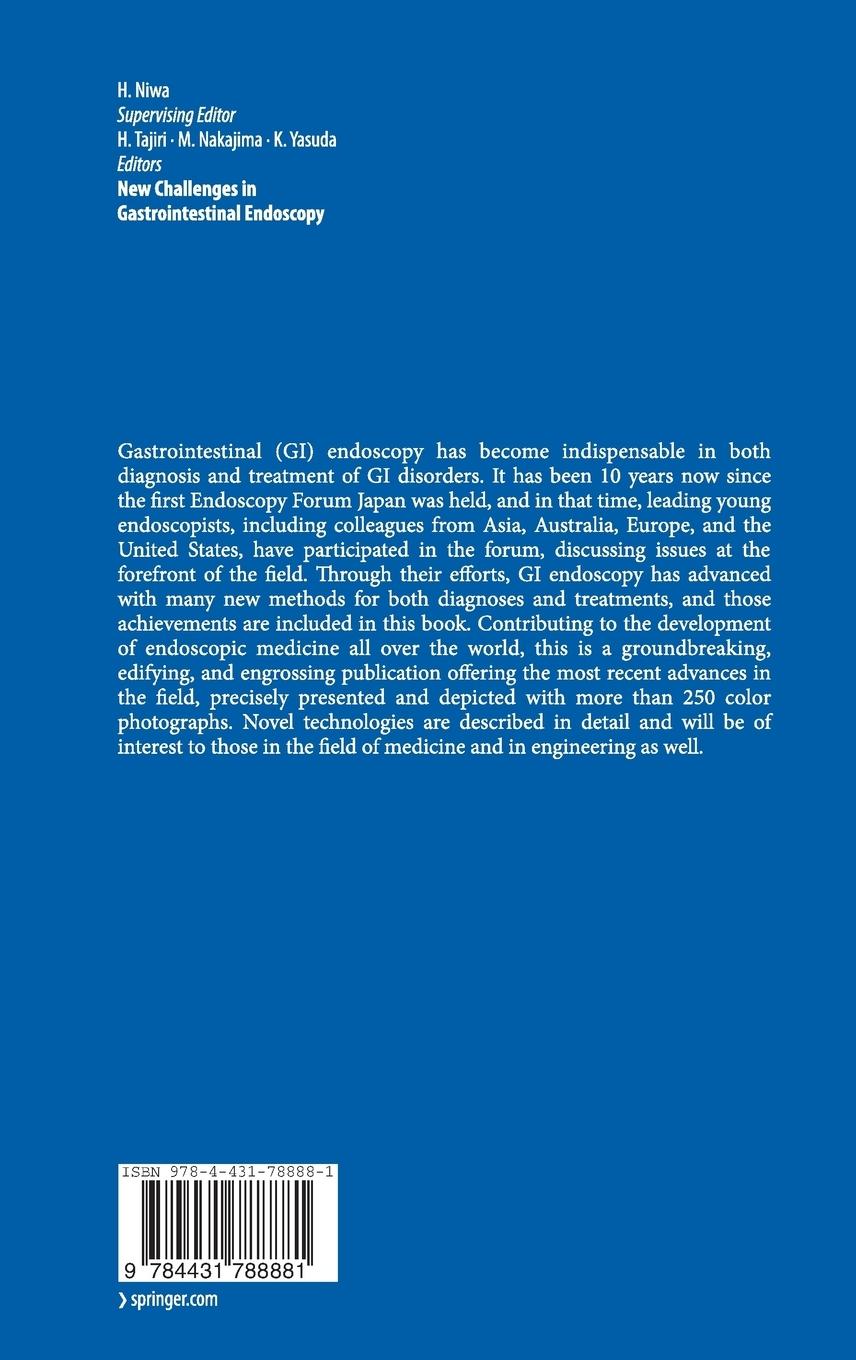 Rückseitencover New Challenges in Gastrointestinal Endoscopy