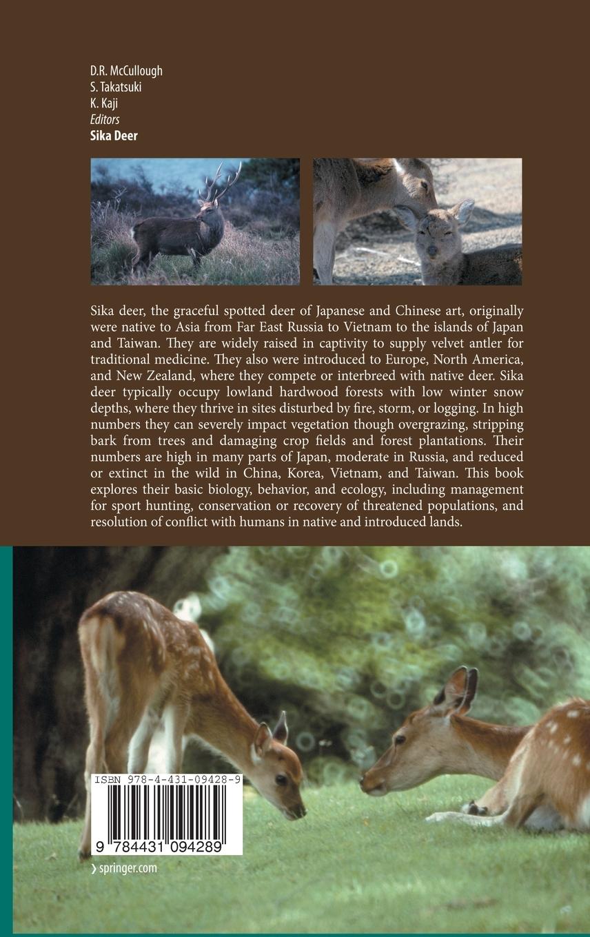 Rückseitencover Sika Deer