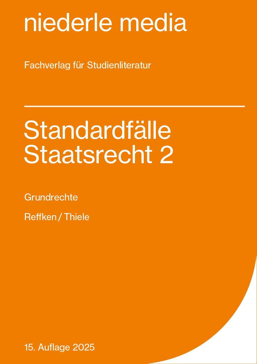 Vorderes Coverbild Standardfälle Staatsrecht II