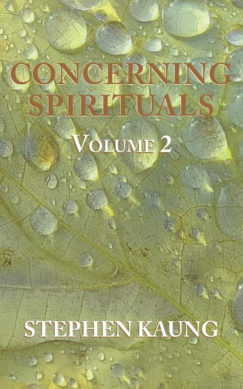 Vorderes Coverbild Concerning Spirituals