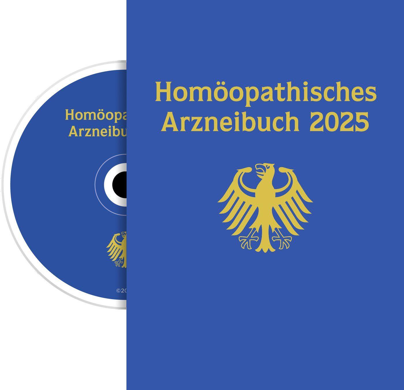 Vorderes Coverbild Homöopathisches Arzneibuch 2025 Digital