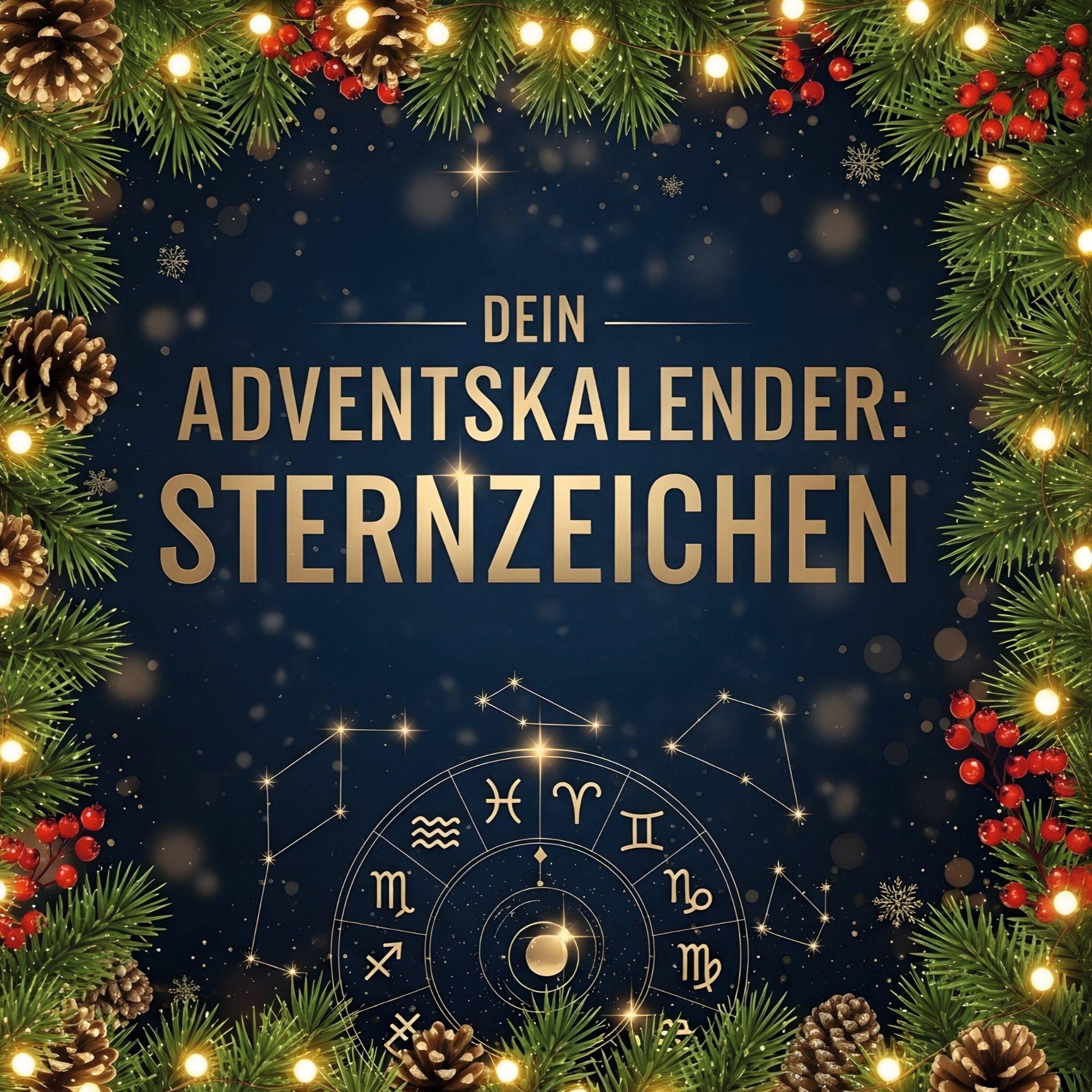 Vorderes Coverbild Dein Adventskalender: Sternzeichen