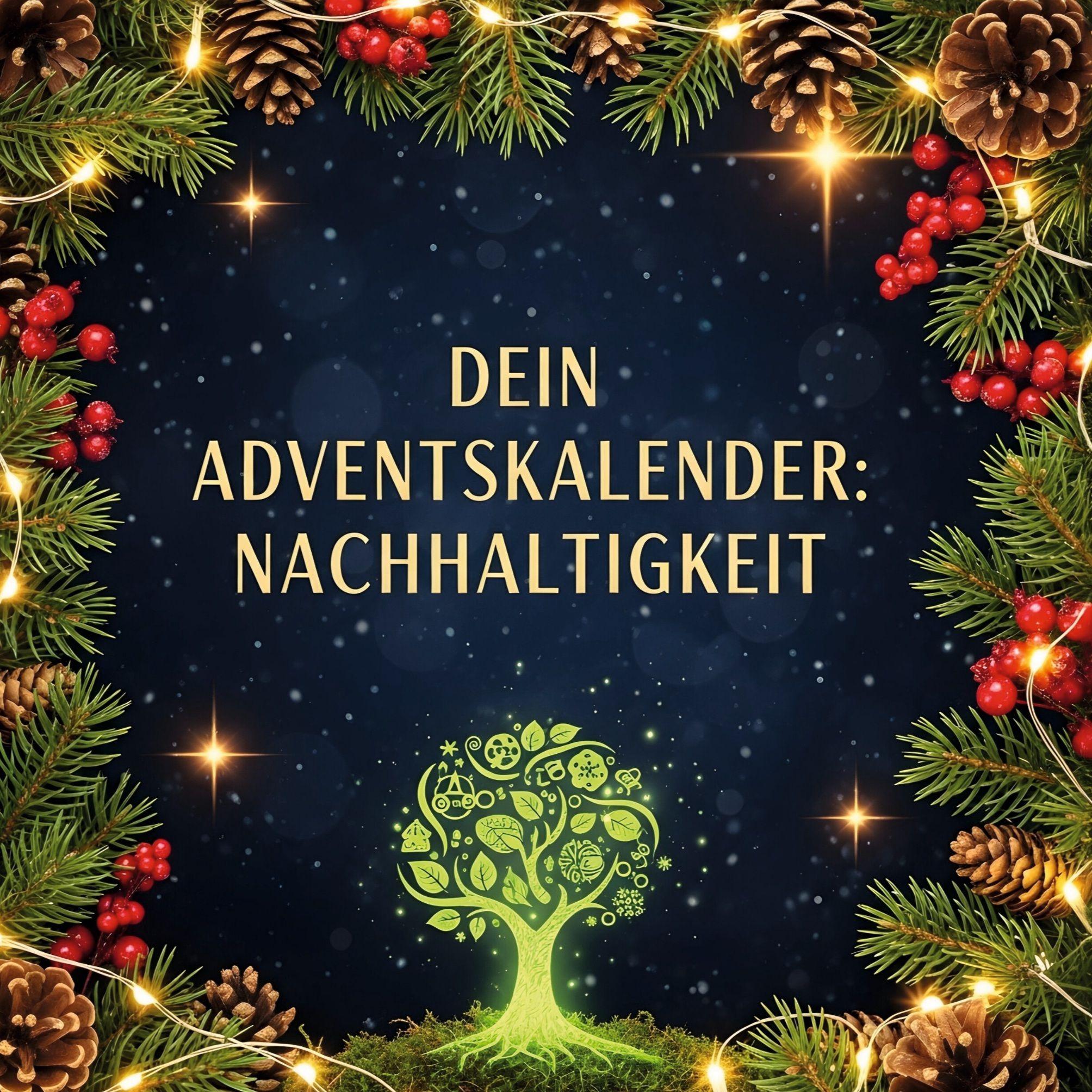 Vorderes Coverbild Dein Adventskalender: Nachhaltigkeit