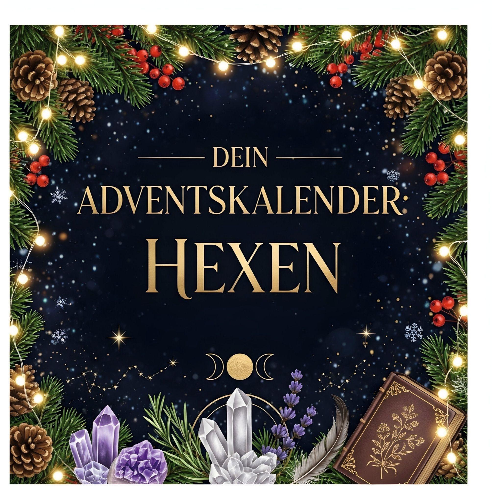 Vorderes Coverbild Dein Adventskalender: Hexen