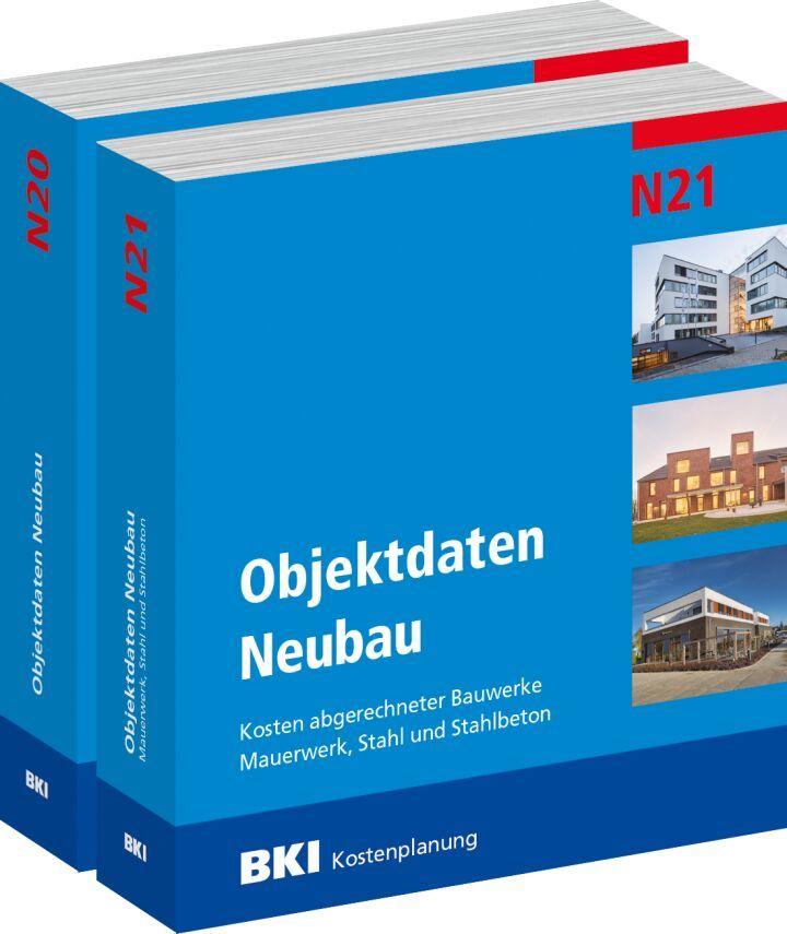 Vorderes Coverbild Buchpaket: BKI Objektdaten Neubau N20 + N21