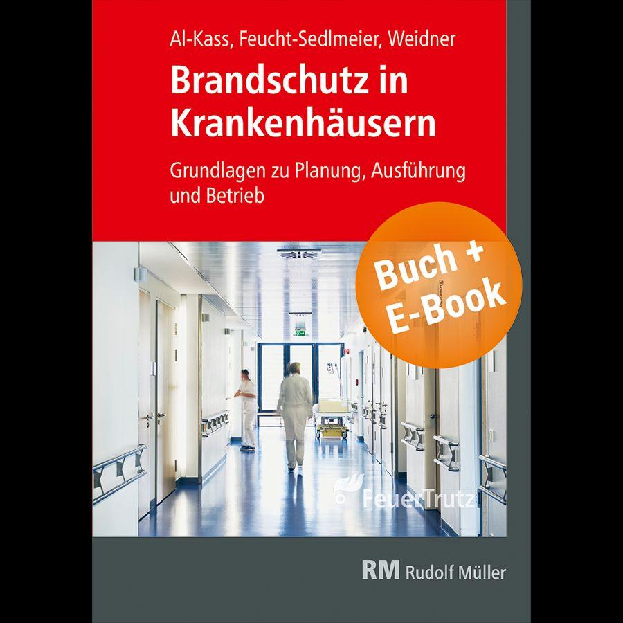 Vorderes Coverbild Brandschutz in Krankenhäusern - mit E-Book (PDF)