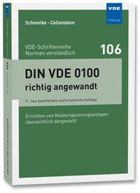 Vorderes Coverbild DIN VDE 0100 richtig angewandt