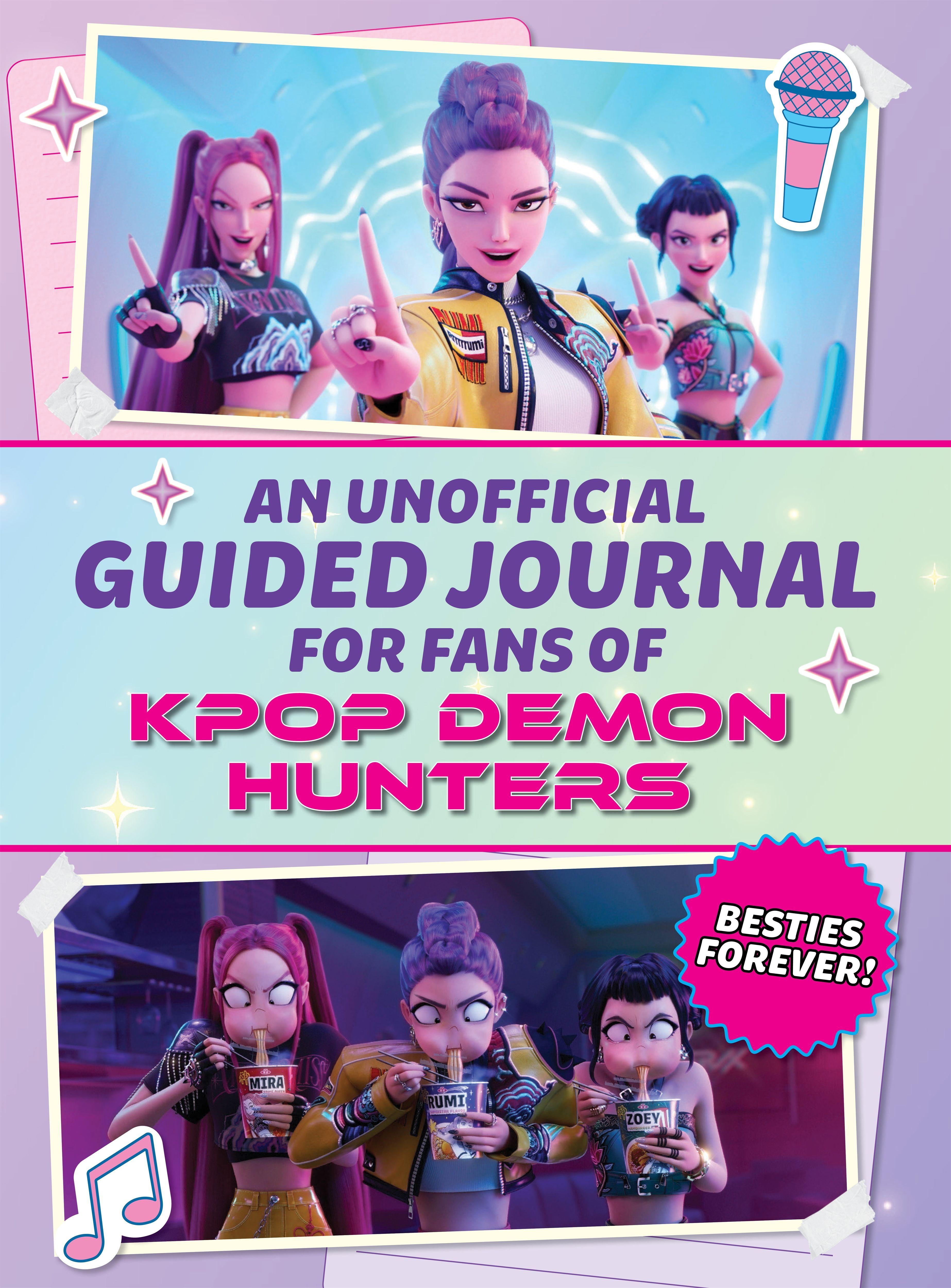 Vorderes Coverbild An Unofficial Guided Journal for Fans of Kpop Demon Hunters