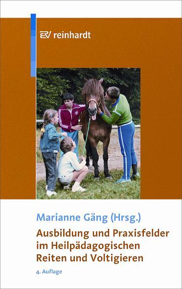 Vorderes Coverbild Ausbildung und Praxisfelder im Heilpädagogischen Reiten und Voltigieren