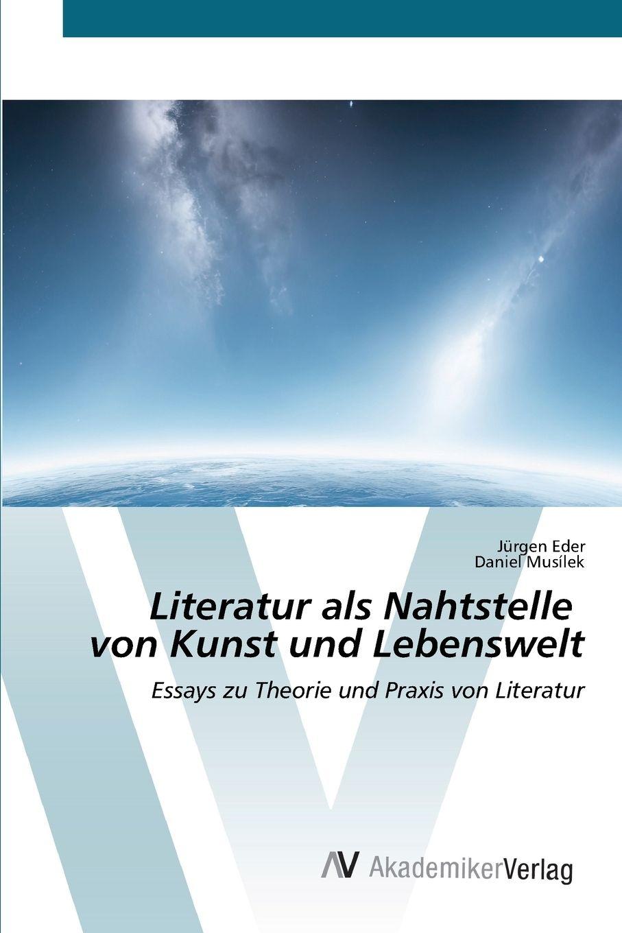 Vorderes Coverbild Literatur als Nahtstelle von Kunst und Lebenswelt
