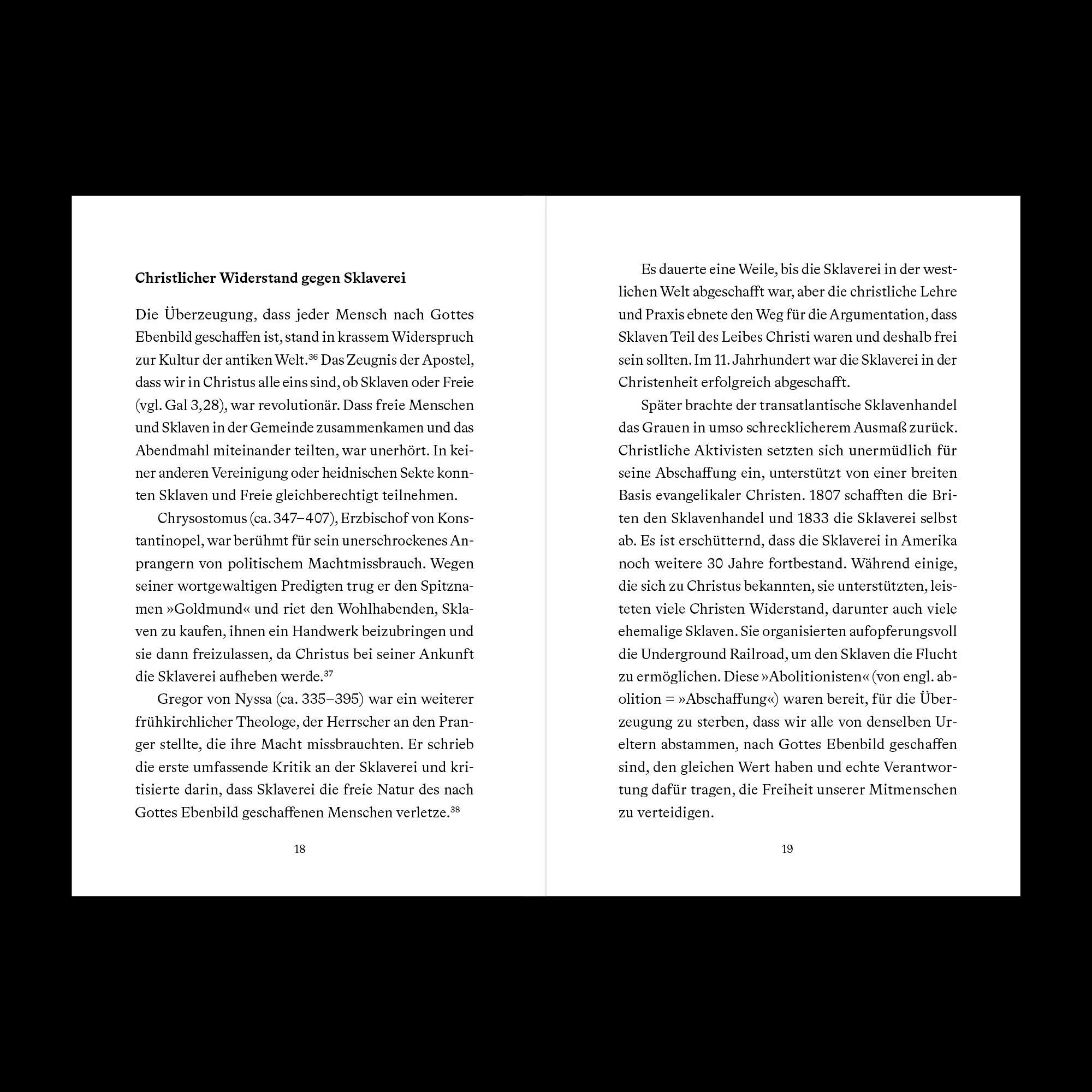 Beispielinhalt (Bild) Der Mann am Kreuz