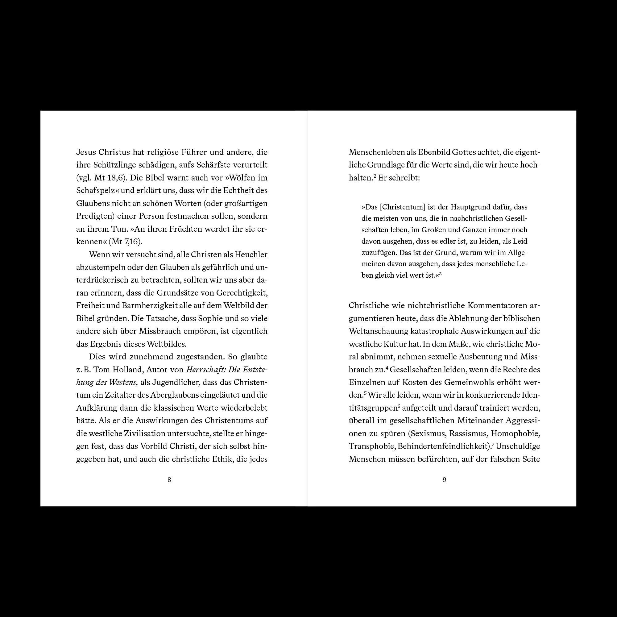 Beispielinhalt (Bild) Der Mann am Kreuz