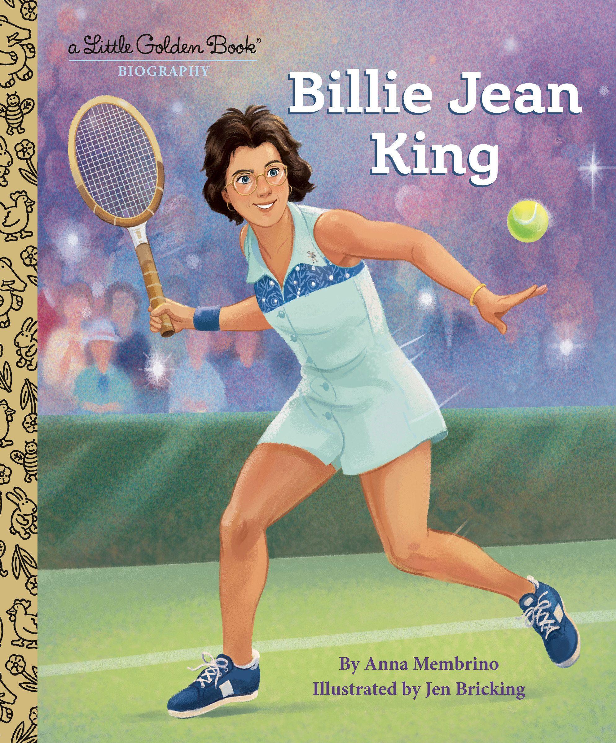 Vorderes Coverbild Billie Jean King: A Little Golden Book Biography