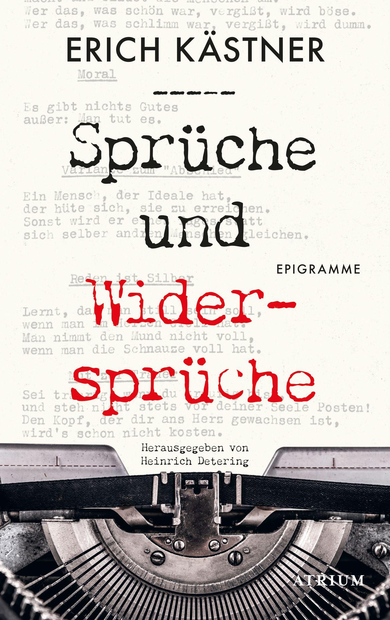 Vorderes Coverbild Sprüche und Widersprüche