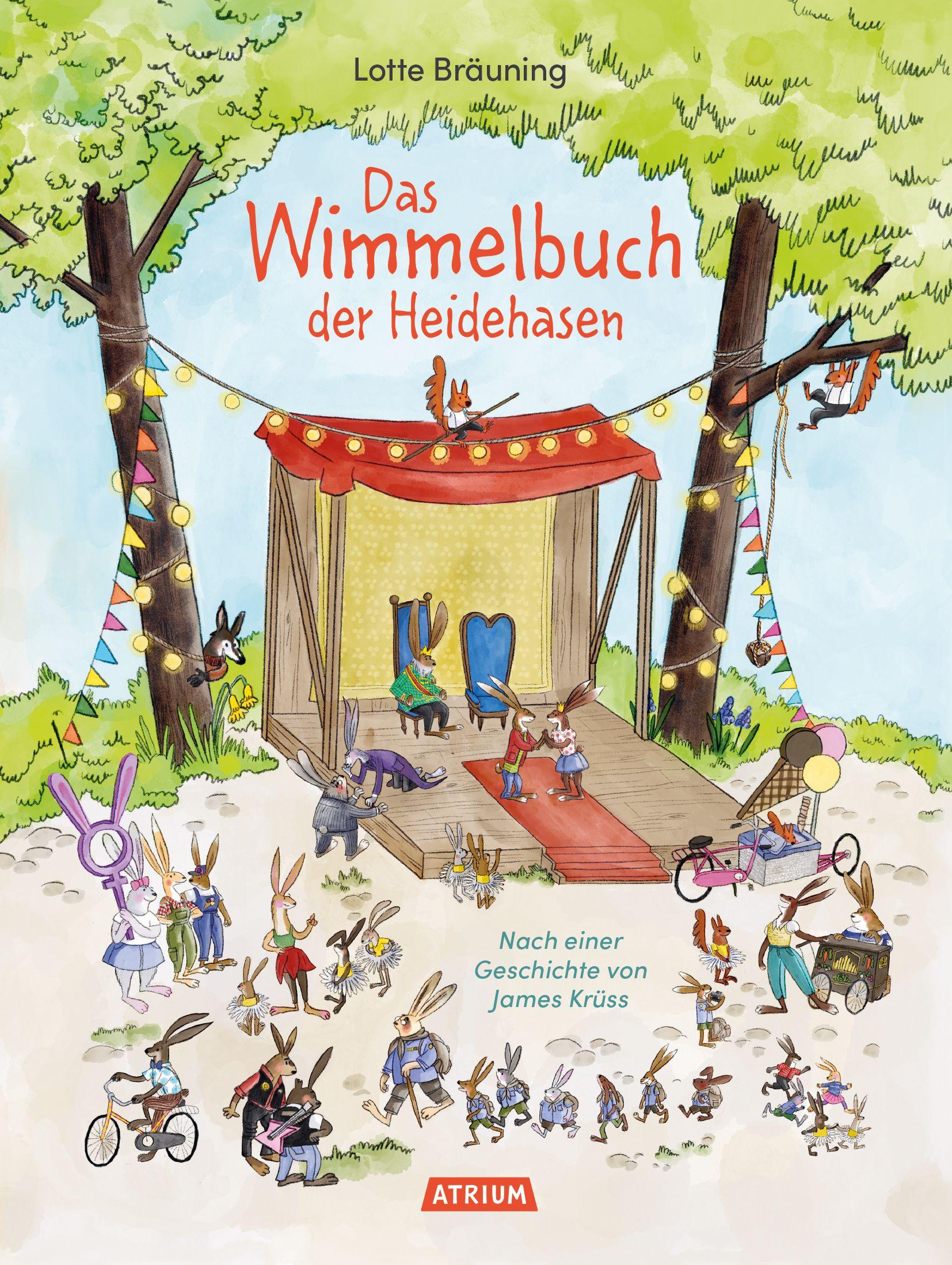 Vorderes Coverbild Das Wimmelbuch der Heidehasen - Kleine Ausgabe