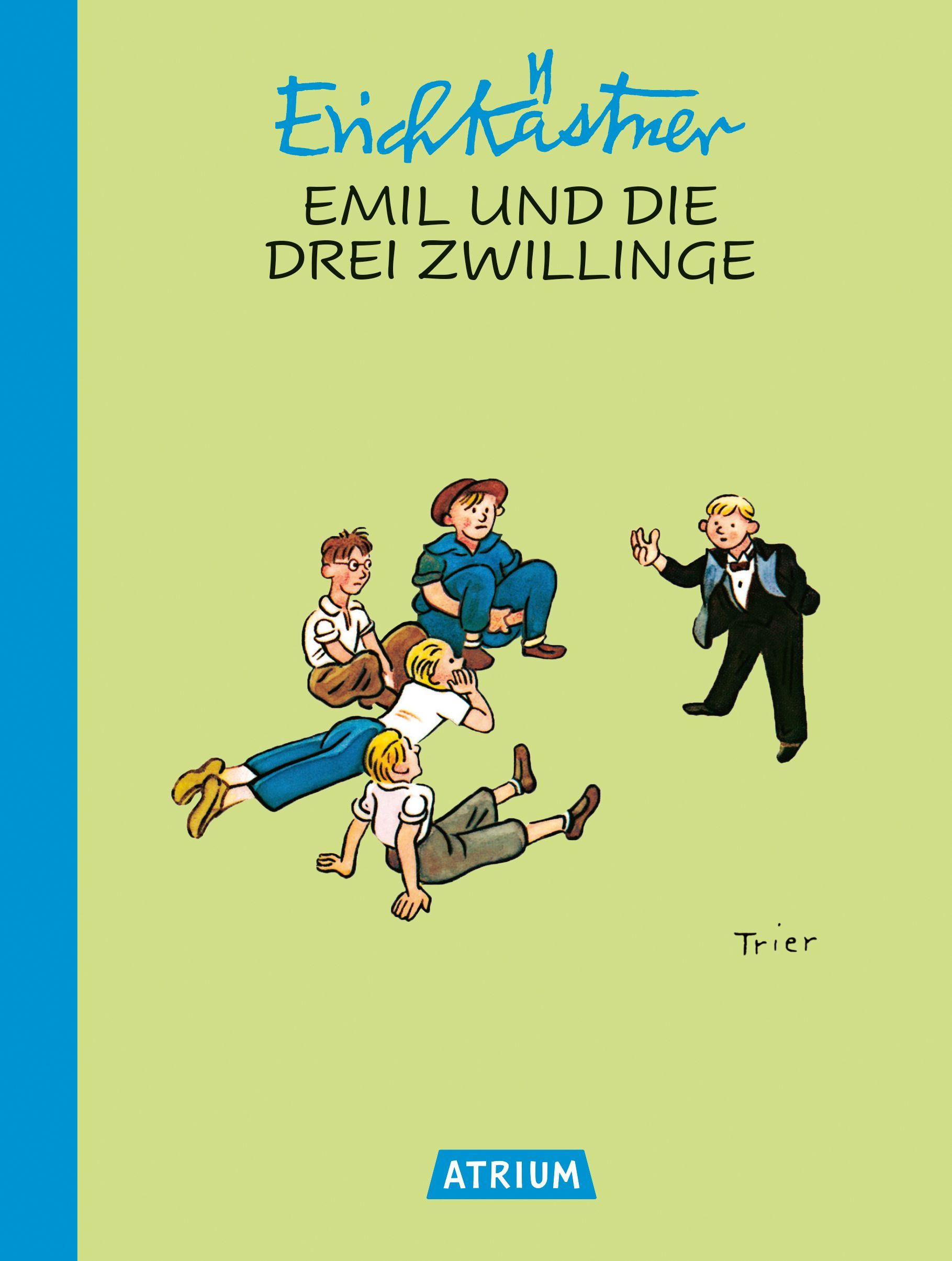 Vorderes Coverbild Emil und die drei Zwillinge