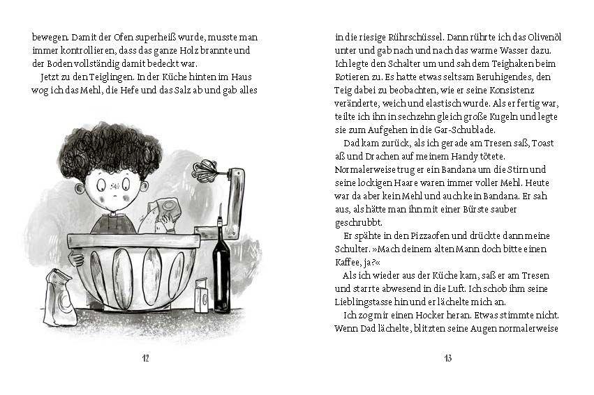 Beispielinhalt (Bild) Pizza Piet: Das erste Stück Magie