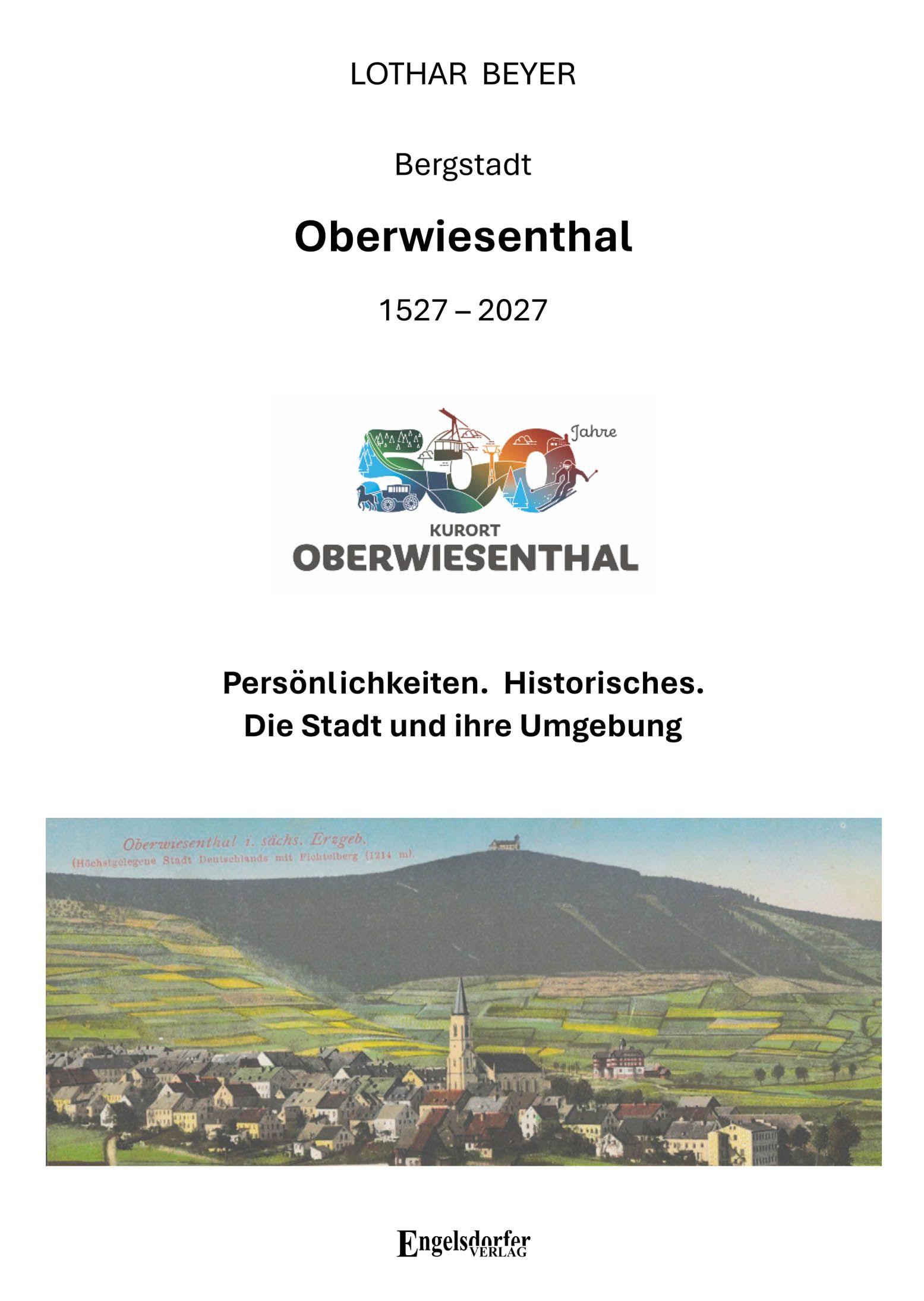 Vorderes Coverbild 500 Jahre Bergstadt Oberwiesenthal (1527 - 2027)