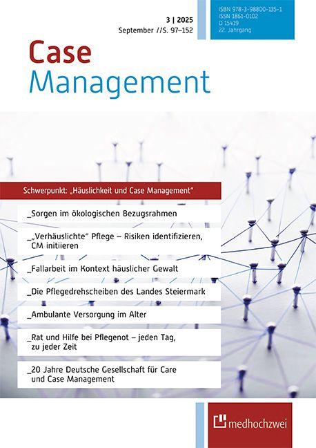 Vorderes Coverbild Case Management Ausgabe 3/2025
