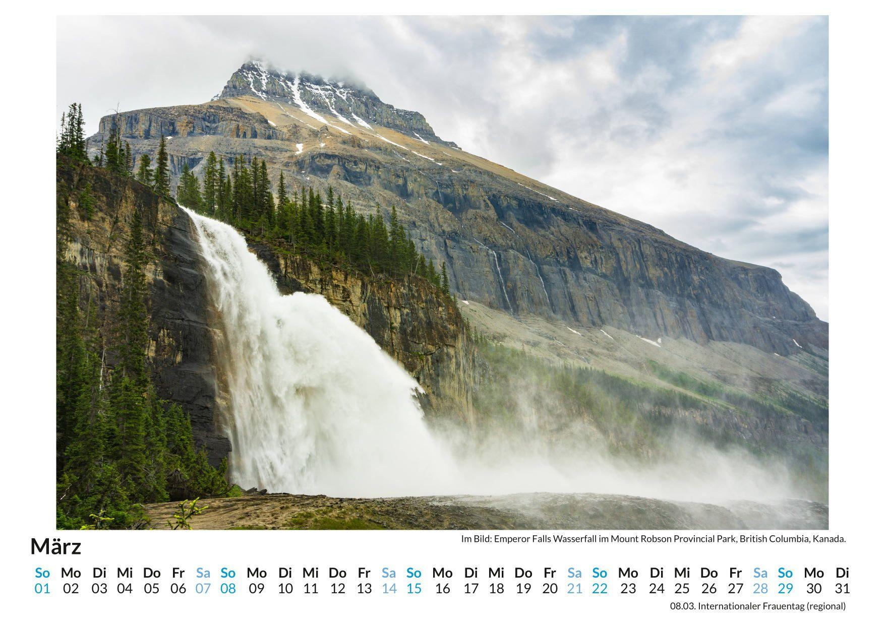 Beispielinhalt (Bild) Der Westen Kanadas