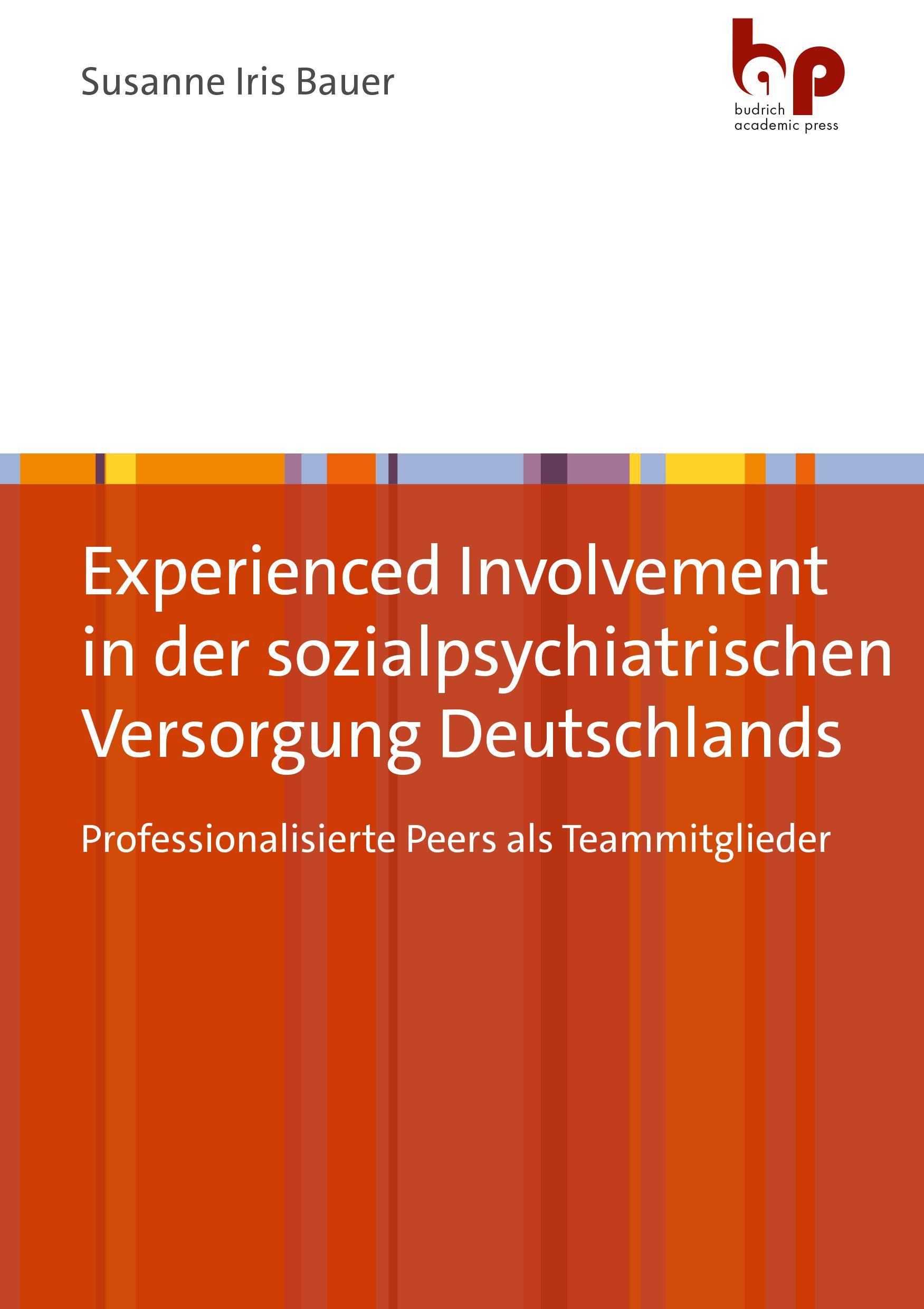 Vorderes Coverbild Experienced Involvement in der sozialpsychiatrischen Versorgung Deutschlands