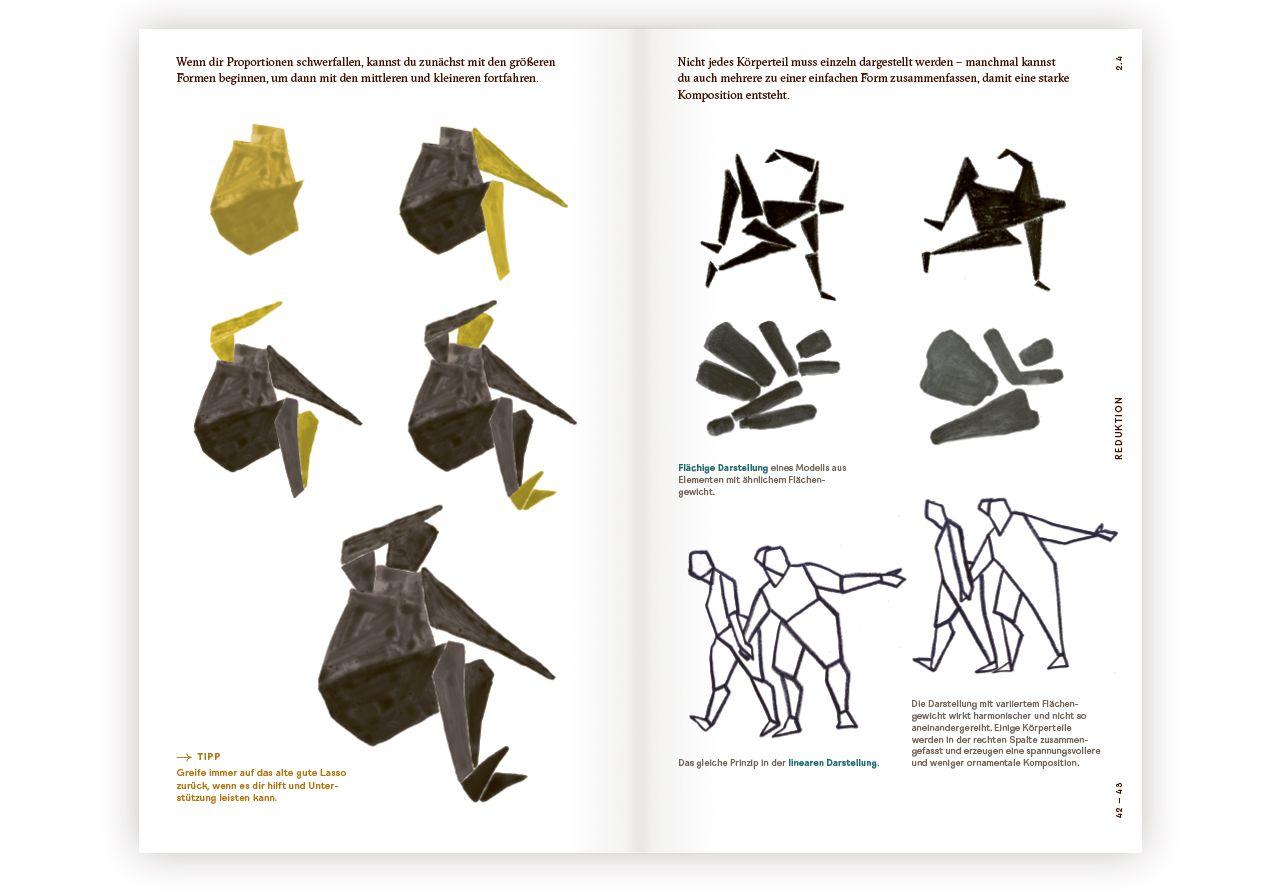 Beispielinhalt (Bild) Menschen zeichnen