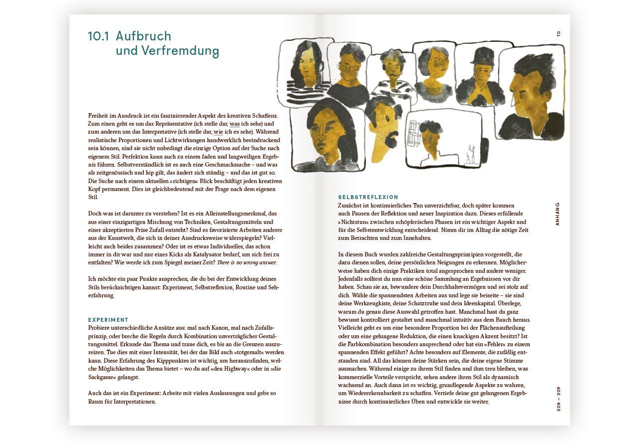 Beispielinhalt (Bild) Menschen zeichnen