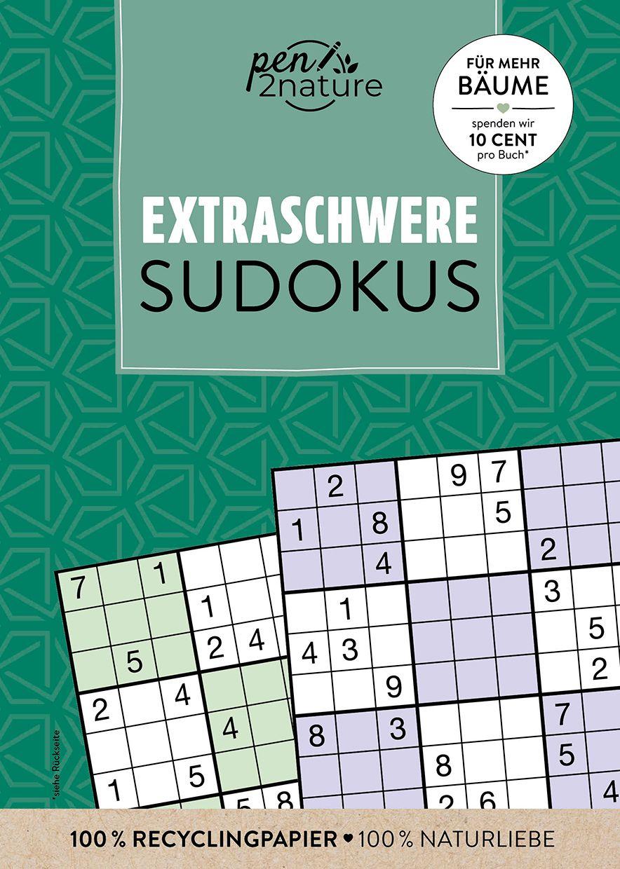 Vorderes Coverbild Extraschwere Sudokus