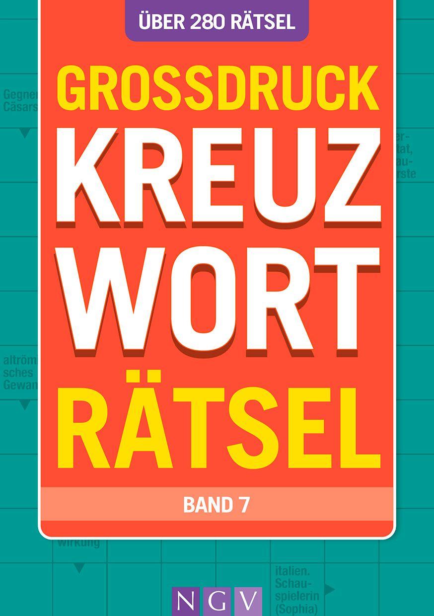 Vorderes Coverbild Großdruck Kreuzworträtsel Band 7