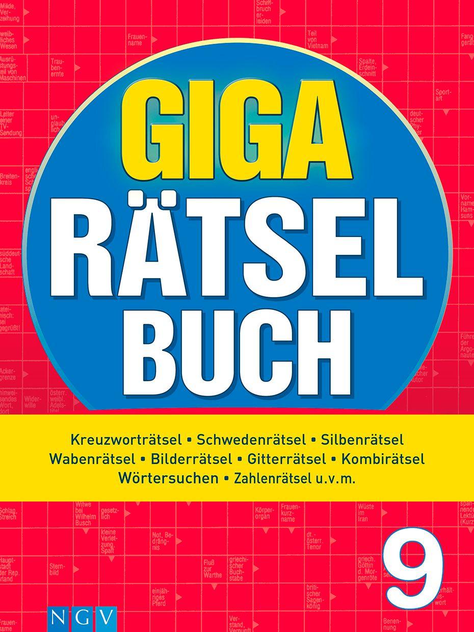 Vorderes Coverbild Giga-Rätselbuch 9