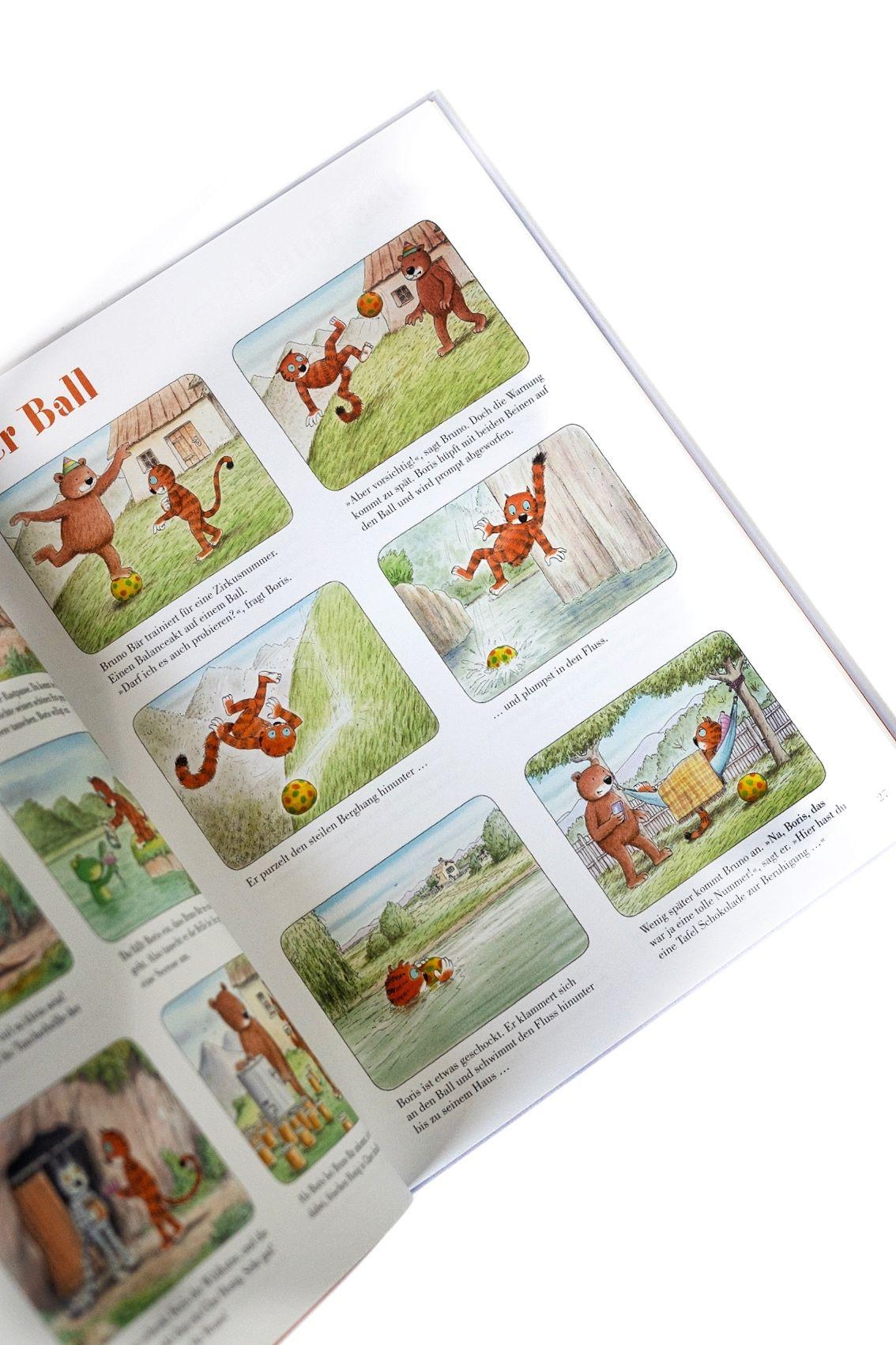 Beispielinhalt (Bild) Boris der Kater (Sammelband)