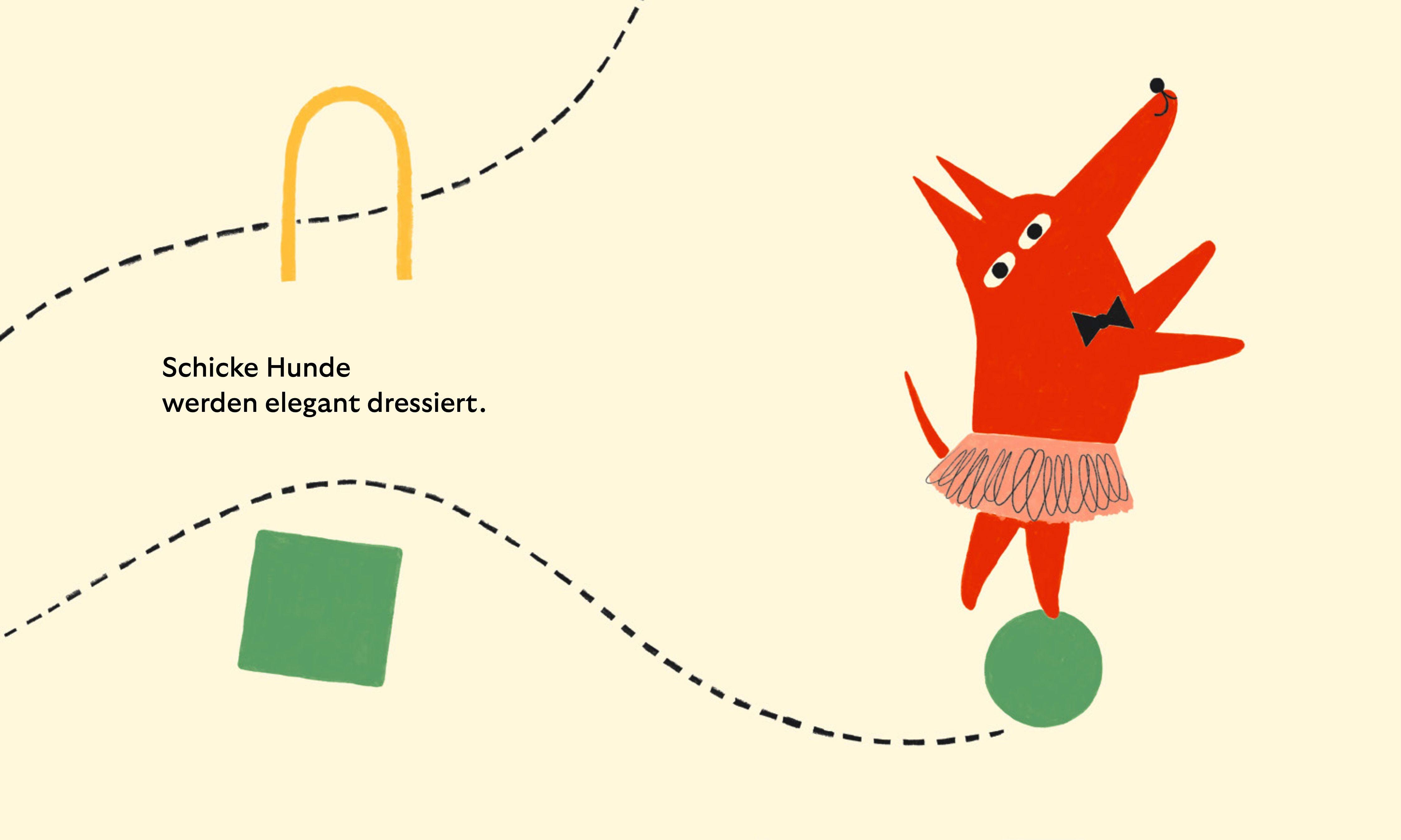 Beispielinhalt (Bild) Schicke Hunde